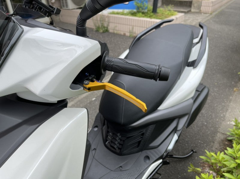 AR APEXX 調整式ブレーキレバー左右セット【シグナスGRYPHUS6型/UBS車専用】レッド