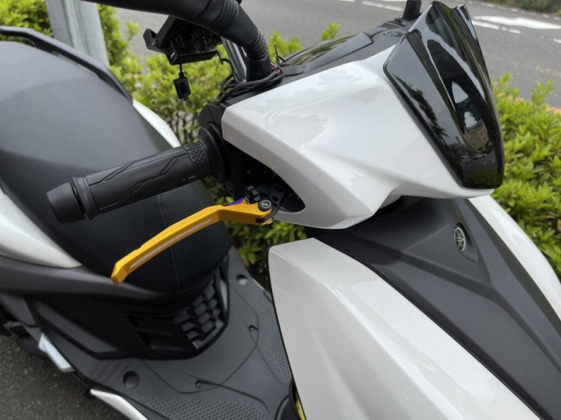 AR APEXX 調整式ブレーキレバー左右セット【シグナスGRYPHUS6型/UBS車専用】レッド