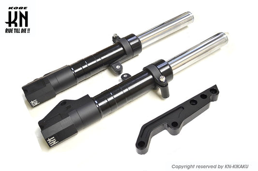 スーパーフロントフォーク【ブラック】シグナスX 【2/3型】245mm/STDキャリパー