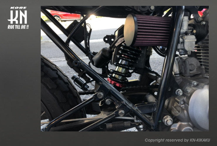 スーパーショック2【減衰調整付/車高調整付】325-335mm【FTR223】ブルー