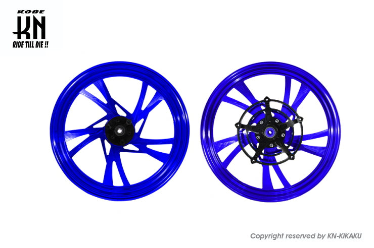 kn926 その他 MOS 鍛造アルミホイール前後セット【GSX125/150
