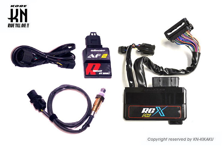 aRacer(アレーサー)【RC MiniX コンプリートECU】+【AF2 ワイドバンドO2センサーLSU4.9付属 空燃比モジュール】NMAX125/155【V2/2型】