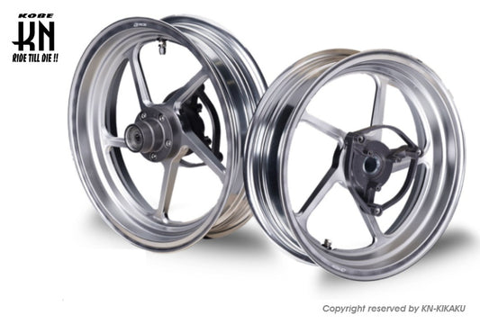 RCB 鍛造ホイール前後セット【FG506】【NMAX125/155】シルバー