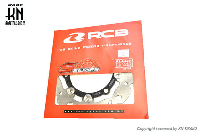 RCB フローティングタイプディスク230mm【NMAX125/155】ブラック【S-SERIES】リア