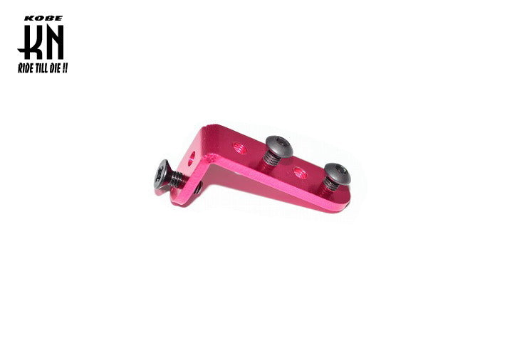 汎用【L字ステー/ロング】ブラック M3×8mm(1個)/M3×6mm(2個)ネジ付