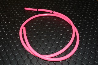 内径5mm〜6mm ブリーザーホース【ワンウェイバルブ付】蛍光ピンク