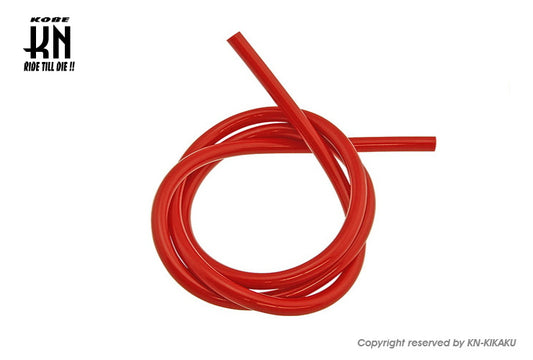 Motoforce  カラー燃料ホース【内径5mm/長さ1000mm】レッド