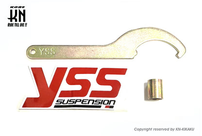 YSS ショックアブソーバー ライブディオ系【310mm】メッキ/レッド