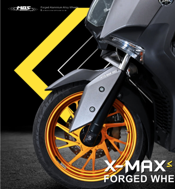 MOS 鍛造アルミホイール前後セット 【XMAX250/300】マット MOS 鍛造アルミホイール前後セット 【XMAX250/300】マット