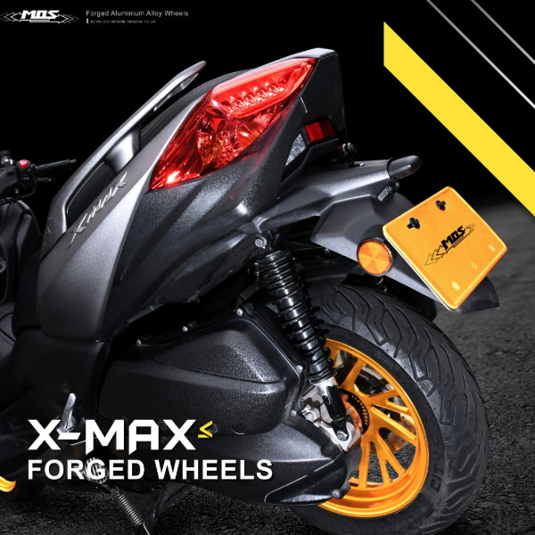 MOS 鍛造アルミホイール前後セット 【XMAX250/300】マット MOS 鍛造アルミホイール前後セット 【XMAX250/300】マット
