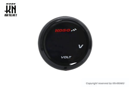KOSO i-Gearメーター【電圧計】ブルー表示