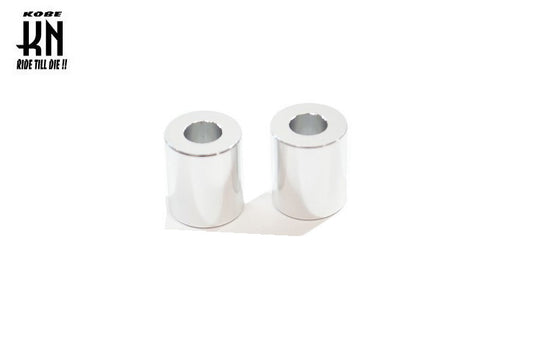 M8用 アルミカラーセット【厚さ20mm】シルバー