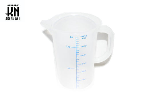 プラスチック計量カップ【600cc】ハンドル付