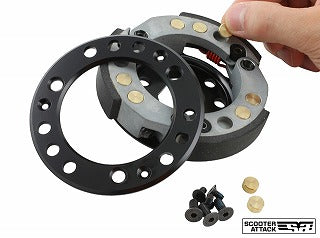 STAGE6 107mm クラッチアウター　ウイングクーラー Clutch Bell Stage6 Racing Wing Cooler 107mm Minarelli