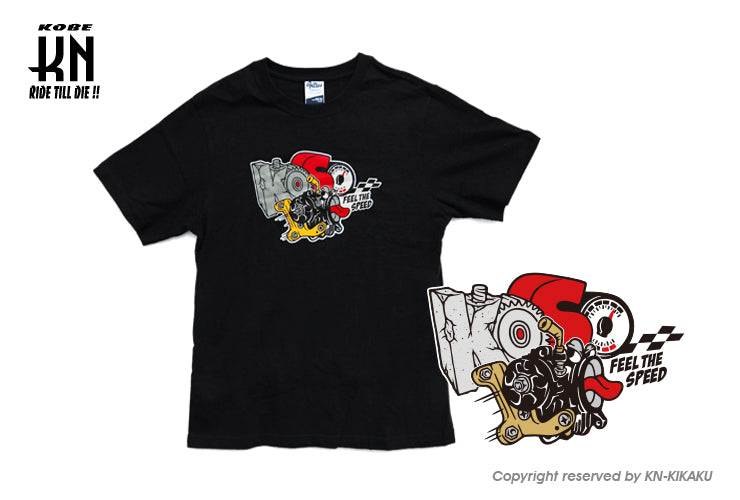 KOSO CRAZY THROTTLE BODY BOY Tシャツ【サイズS】ブラック