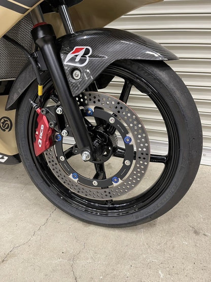 NCY ビッグローターセット【GSX-R/S125/150】320mmディスク 【4POTサポート付属】