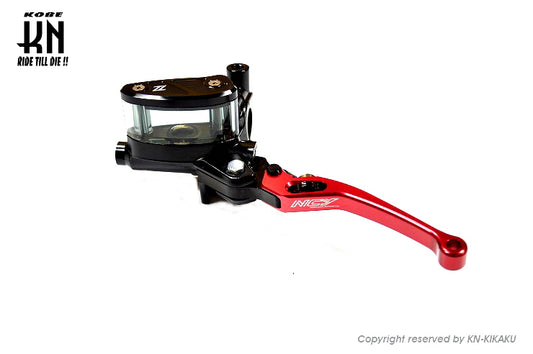 NCY マスターシリンダー【レッド】14mm【左】調整式