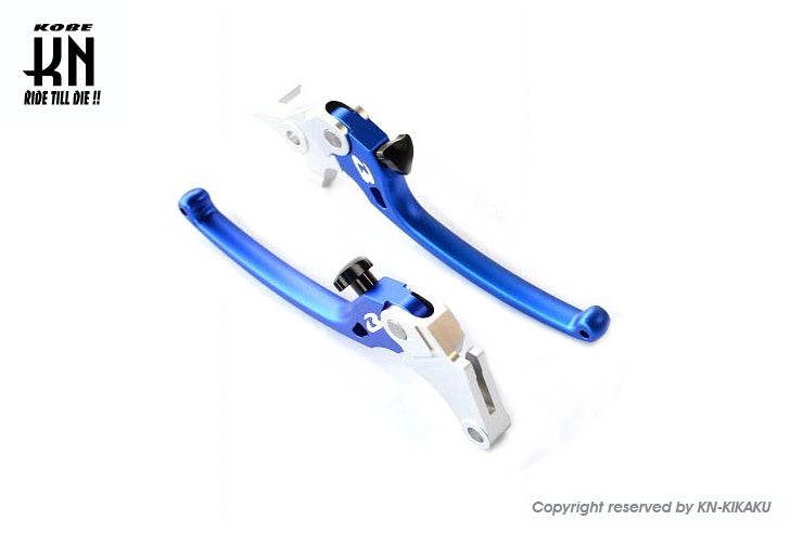 RCB アルミ調整式ブレーキレバー【GSX125/150】S3シリーズ【ブルー