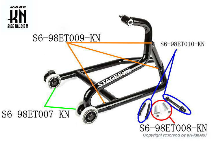 STAGE6 パドックスタンド【MK3】スペアホイール【補修品】