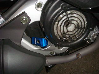 オイルゲージ 【フィラーキャップ】 シルバー