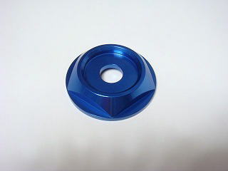 純正リヤホイール用 アルミセンターカラー ブルー