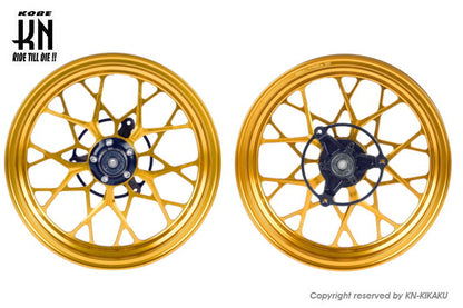 MOS FS-20 鍛造ホイール前後セット【X FORCE,FORCE2.0,グリファス】ゴールド