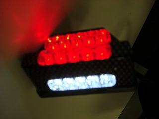 汎用LEDテール【タイプ3】メッキ