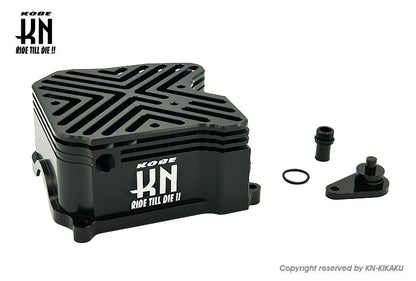 KN ビレットヘッドカバー【グリファス/BWS125/XFORCE/NMAX】ブラック