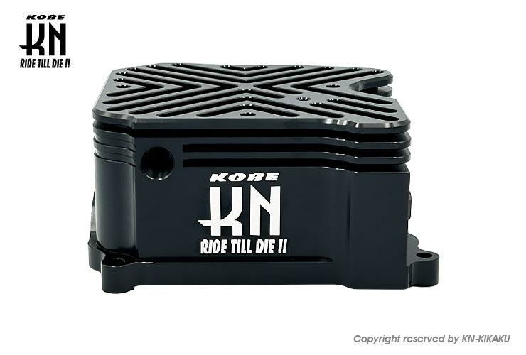 特価 Locash CNC Parts ビレット ヘッドカバー B型 KN ビレットヘッドカバー【グリファス/BWS125/XFORCE/NMAX】ブラック