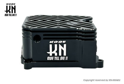 KN ビレットヘッドカバー【グリファス/BWS125/XFORCE/NMAX】ブラック