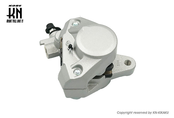 2POTキャリパー 対向キャリパー 鋳造キャリパー【シルバー