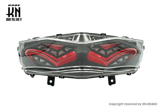 LEDテールアッセン【シグナスX4型/国内/台湾仕様】クリアーレンズ/レッド