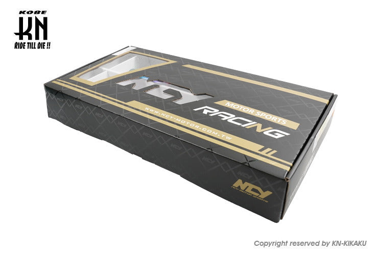 NCY フロントフォーク【N-21】減衰力/イニシャル調整式【グリファス/X FORCE/AUGUR】チタンカラー