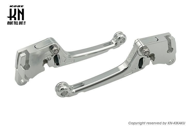 NCY 調整式ブレーキレバー【ZOOMER】シルバー