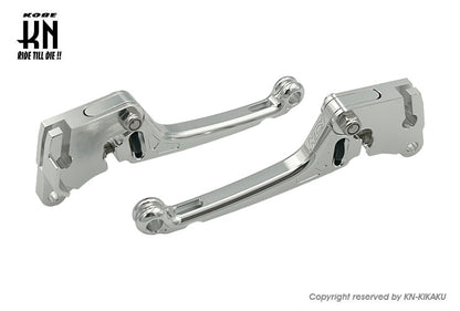 NCY 調整式ブレーキレバー【ZOOMER】シルバー