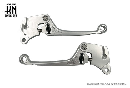 NCY 調整式ブレーキレバー【ZOOMER】シルバー