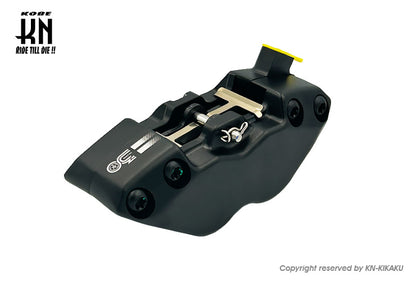 RCB  30周年記念 4POT ブレーキキャリパー R1 SERIES【40㎜ピッチ/左】ブラック