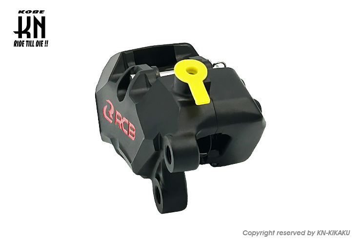 RCB 30周年記念 4POT ブレーキキャリパー R1 SERIES【40㎜ピッチ/右】ブラック