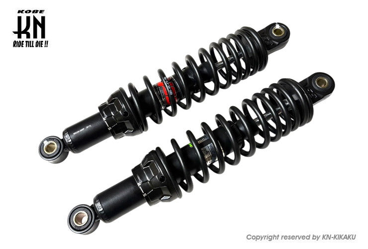 YSS リアショック 300mm【カブ,モンキー系】ブラック/ブラック