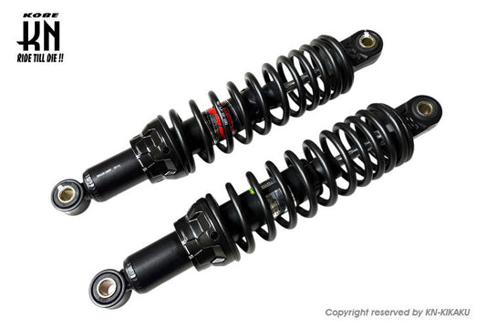 YSS リアショック 300mm【カブ,モンキー系】ブラック/ブラック