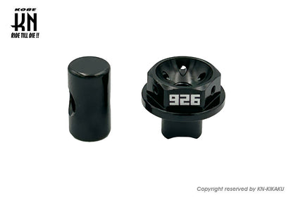 汎用ブレーキクランプセット【タイプ3】6mm【HONDA/YAMAHA系】ブラック