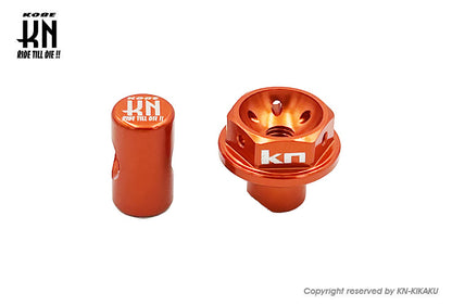 汎用ブレーキクランプセット【タイプ3】6mm【HONDA/YAMAHA系】オレンジ