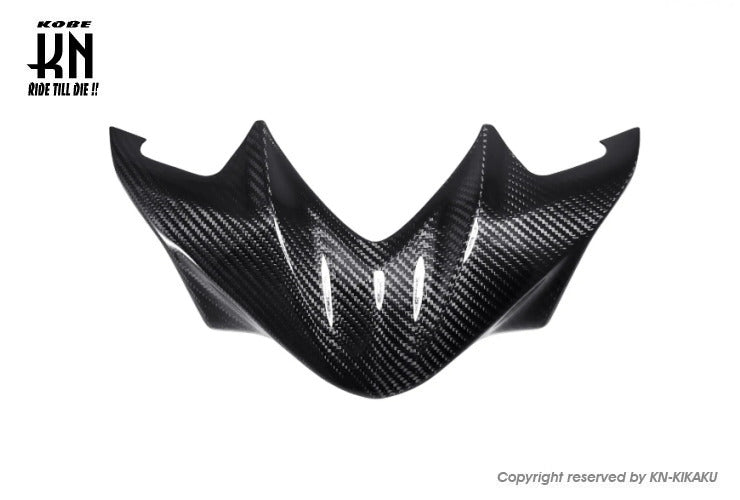 MOS カーボンフロントビッグアッパーカバー【シグナスX/XR(7型