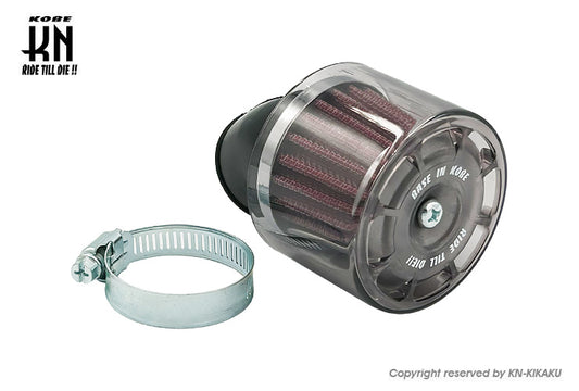 汎用 パワーフィルター45度【タイプ2】ブラック 【35mm～37mm】