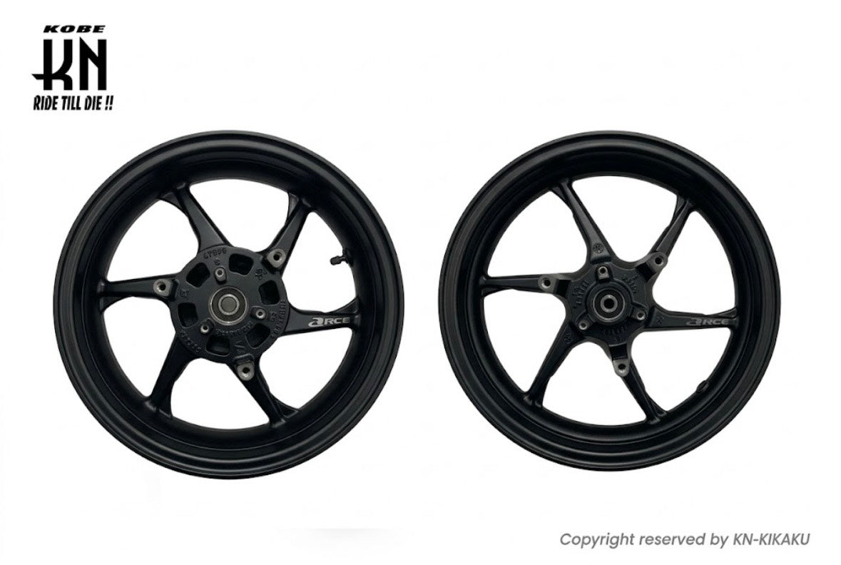 RCB 13インチ スポーツホイール【SP500】前後セット【シグナスグリファス/BWS125(3型)】ブラック
