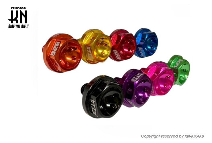 ミッションオイルキャップタイプ2【ホンダスクーター系/M8】ゴールド