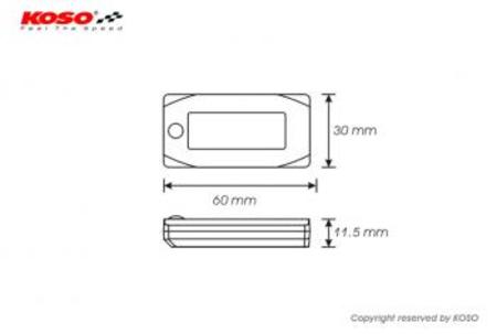 KOSO Mini3デジタル【電流/電圧計】 | KN企画 | スクーター