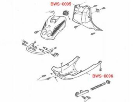 純正部品 【BWS100】4VP ロワーカバー