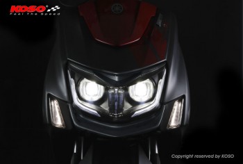 KOSO LEDプロジェクターヘッドライト シグナスX5型【B8S/B2J】 | KN 