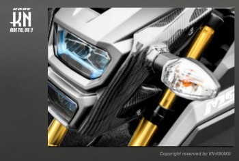 MOS カーボンヘッドライトサイドカバー【GROM/MSX】SFモデルに限る | KN企画 | スクーター・オートバイ・バイク 改造パーツ  輸入パーツの通信販売